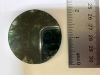 Moss Agate Polished Round Slice #31