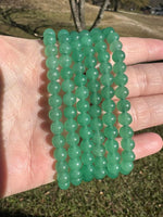 Green Aventurine Bracelets 6mm 7.5”