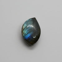 Labradorite Leaf Carving