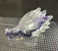 Fluorite Dragon Head Carving #7