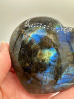 Large Beautiful Labradorite Heart