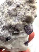 Scapolite in Marble Matrix from Pakistan Specimen
