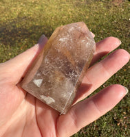 Gold Rutilated Quartz Point #7