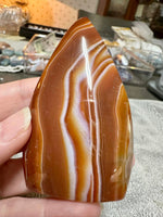 Carnelian Mixed Quartz Arrow Tower #8