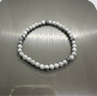 Howlite Bead Bracelet