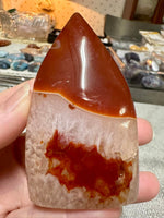 Carnelian Mixed Quartz Arrow Tower #5