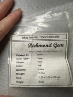 Pink Topaz Heart 11.56×12.35×8.80mm 10.15ct