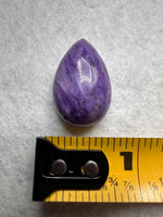 Charoite Pear Shape Cabochon Good Quality #3