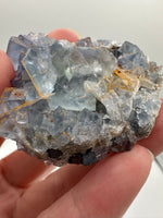 Blue Fluorite, Galena, Barite Specimen, Bingham, New Mexico