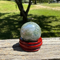 Moss Agate Sphere #21
