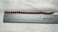 Multi-Color Hematite-Plated Heart Bead Strand – Metallic Pink, Copper & Gold