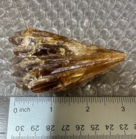 Natural Amber Calcite Raw Specimen UV Reactive #2