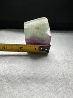 Feather Fluorite Free Form with Rainbows #1