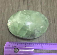 Fluorite Palm Stone #8