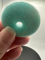 Amazonite Donut Carving
