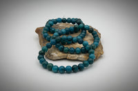 Blue Apatite 8mm Beads for Bracelets