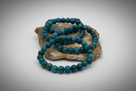 Blue Apatite 8mm Beads for Bracelets