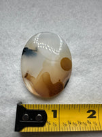 Designer Dendritic Agate Cabochon #3 (with little heart)