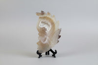 Druzy Agate Geode Carved Native American #7