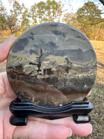 Natural Picture Jasper Slab with Stand #1