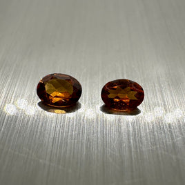 Hessonite Garnet 4x3mm Oval