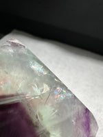 Feather Fluorite Free Form with Rainbow #5