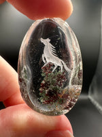 Beautiful Horse Garden Quartz Inner Scene Carving #4