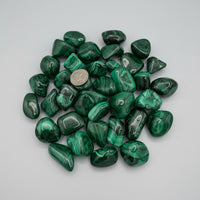 Natural Malachite Tumbles