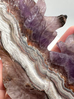 Amethyst Lace Agate Nine-Tailed Fox #7