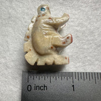 Carved Stegosaurus Soapstone