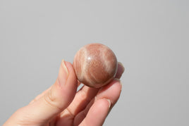 Sparkling Sunstone Sphere mixed with Moonstone #17