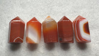 Mini Polished Carnelian Towers