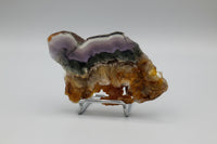 Fluorite Mixed Cube Pyrite & Acicular Slab #3