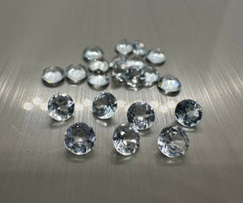 Aquamarine 3.5mm Round Cut