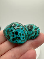 Polished Malachite, Chrysocolla Freeform,Zaire, Africa #4
