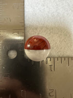 Red Jasper and Howlite Poke Ball Sphere