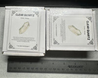 Brazil Clear Quartz Mini Raw Points Gift Box