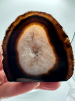 Polished Front Agate Geode #1