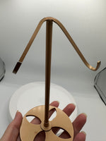 Amethyst Agate Heart Wings Carving with Stand #2