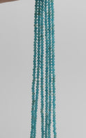 Natural 2mm Blue Apatite Necklaces