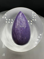 Charoite Pear Shape Cabochon Good Quality #2