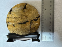Natural Picture Jasper Slab with Stand #7