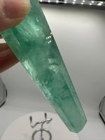 Neon Green Fluorite Scepter #1