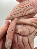Pink Opal Bird Carving #2
