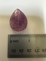 Pear Shape Candy Fluorite Cabochon #1