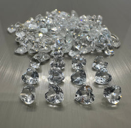 White Topaz 5mm Heart Shape