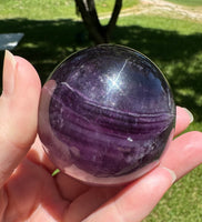 Deep Purple Fluorite Sphere #2