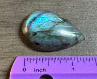 Pearshape Labradorite Cabochon 36a
