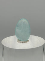 Clear Aquamarine Tumble for Wire Wrapping or Crafts
