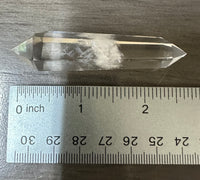 Natural Quartz Double Terminated Wand Point #10
